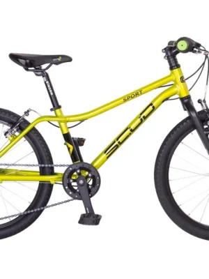 Ověřený Dětská kola SCUD 20 ALTUS LEVER 1x7 V-brake zelený