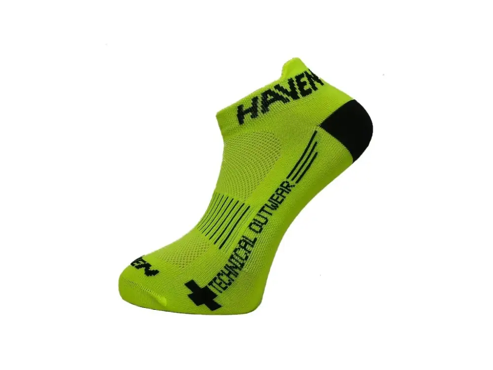 Ponožky HAVEN SNAKE Silver NEO yellow/black 2 páry Nízká Cena