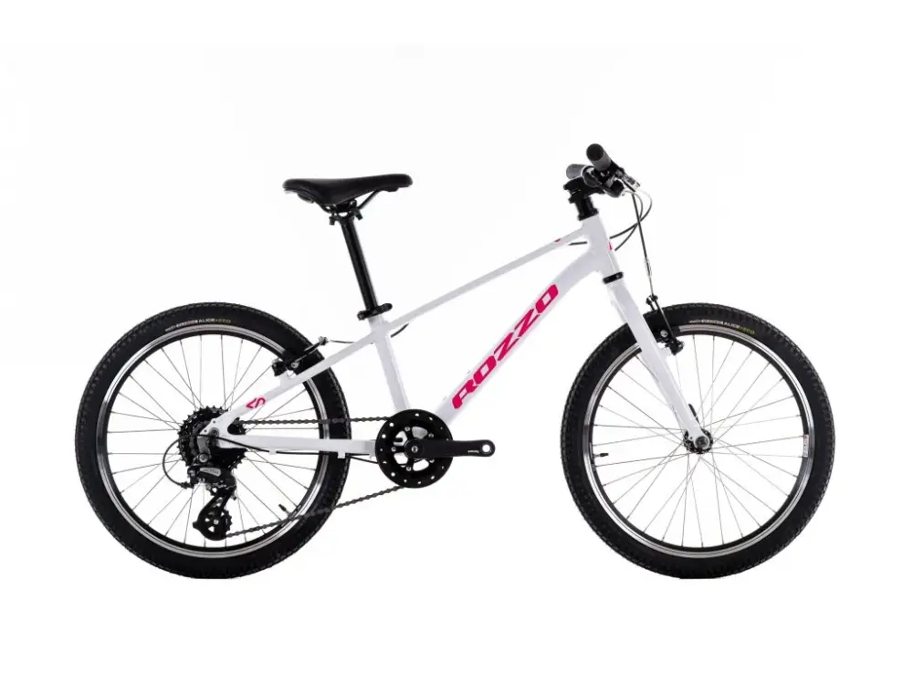Dětské kolo ROZZO KID 20 20" 2026 - bílá metalíza/ růžo Zlevněný