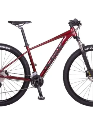 MRX NAOS 29" - SHIMANO CUES 2x9 disc, tmavě červený lesk Vysoce Kvalitní