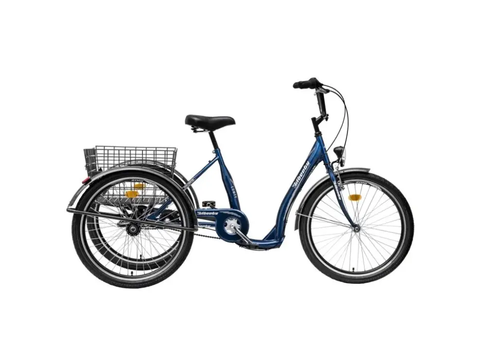 Trojkolka LIBERTY COMFY 24" ocelový rám 3 rychlosti Nexus Omezená Nabídka