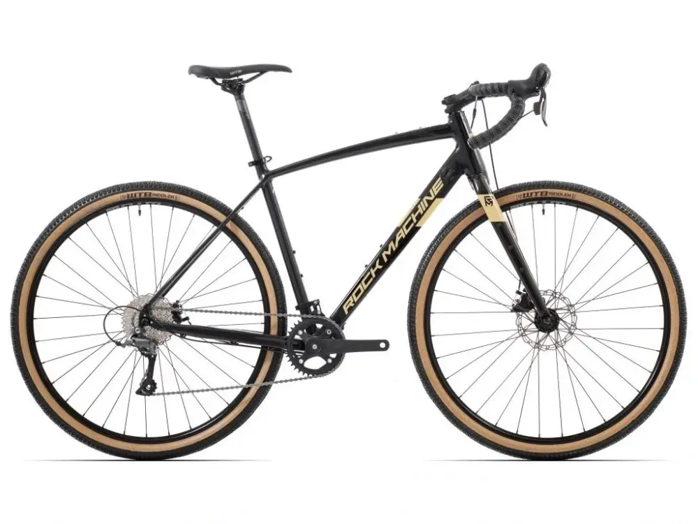 ROCK MACHINE Gravelride 200 Gloss Black/Sand Akční Nabídka