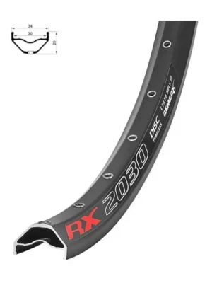 Akce ráfek 28"-29" 622x30 RX 2030 Disc 32 děr černý Remerx