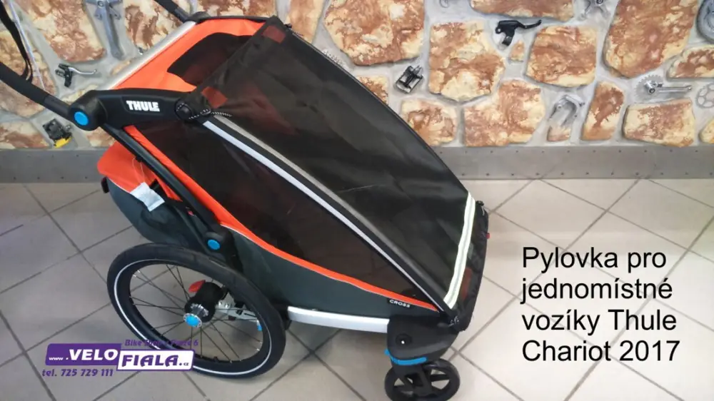 THULE CHARIOT-pyl.síť POLL-TEX od 2017 na jednomístný vozík výprodej Značkový