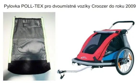 Oblíbený CROOZER - pyl.síť POLL-TEX CROOZER 535 do 2009černá