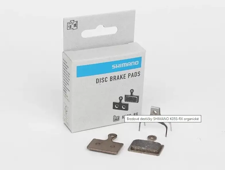 brzdy - disc destičky SHI K05 RX polymerové silniční BRR9170 Horká Nabídka
