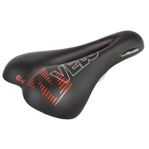 Časově Omezené sedlo MTB VELO Plush gel pánské s dírou