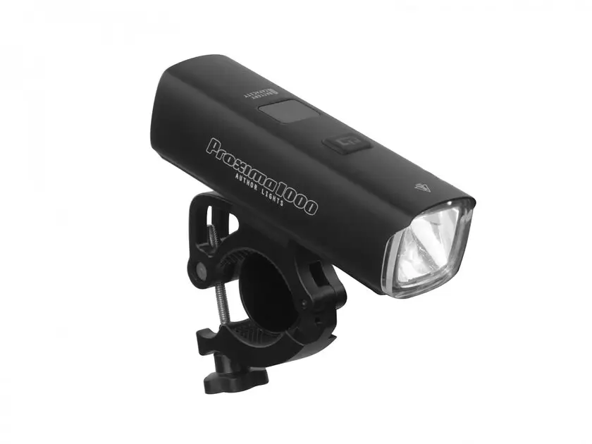 AUTHOR Světlo př. PROXIMA 1000 lm / HB 25-32 mm USB Alloy (černá) Omezená Nabídka