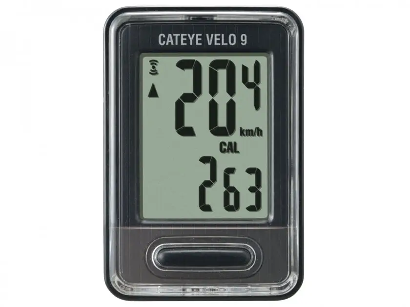 CATEYE Cyklopočítač CAT Velo 9 (VL820) (černá) Cenový Hit
