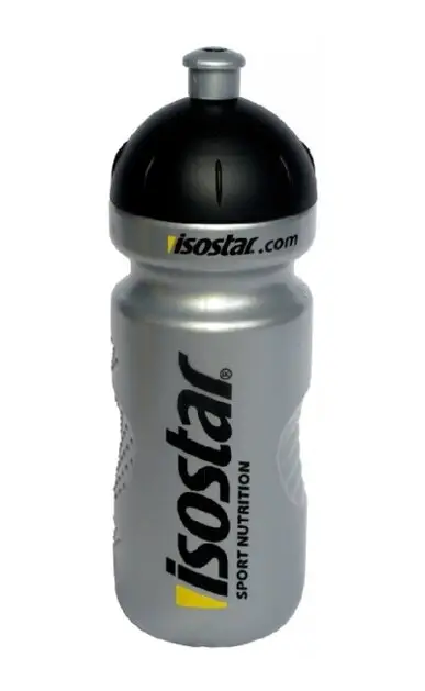 lahev 0.65 l ISOSTAR push pull stříbrná 650ml Akce