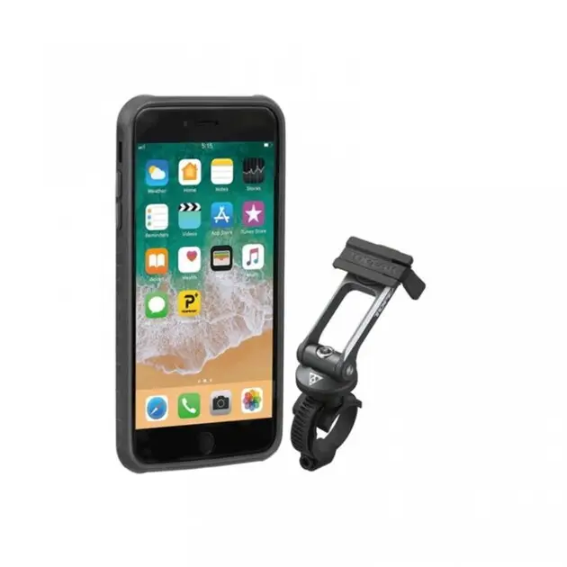 Akce obal na mobil TOPEAK pro iPhone 6+,6s+, 7+, 8+ černo/šedý