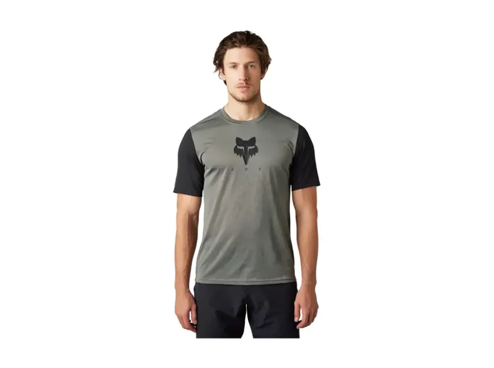 Levný Dres Fox Racing LAB Ranger MTB gray black