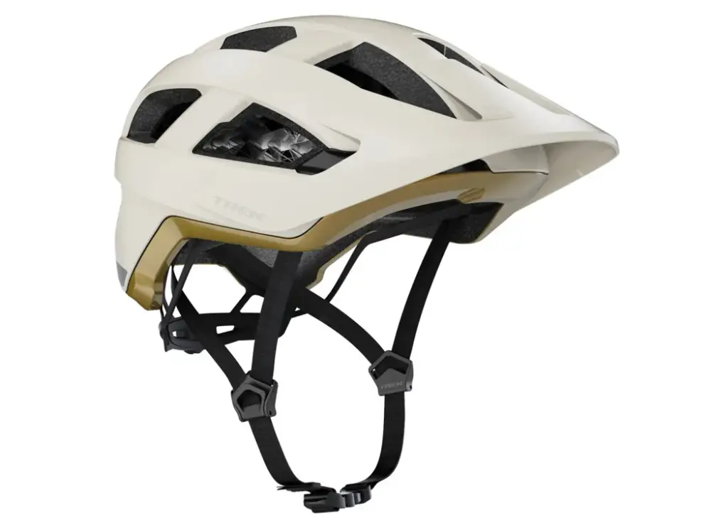 Novinka Helma MTB TREK Quantum WaveCel Era White/Old Style Gold