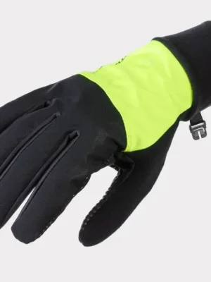 Super Cena Rukavice BONTRAGER Circuit windshell WSD black yellow