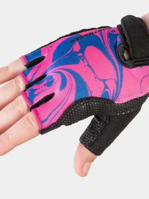 Rukavice Bontrager Kids bright pink Vysoce Kvalitní