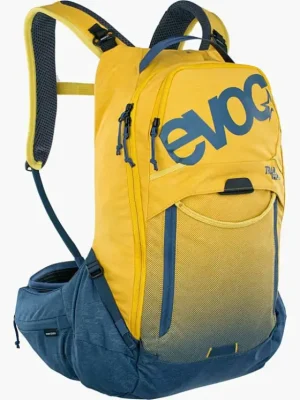 Batoh EVOC TRAIL PRO 16 curry/denim Výhodná Nabídka